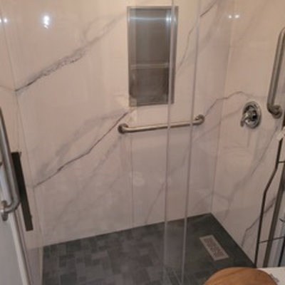 After: Tub Shower Remodel Photo