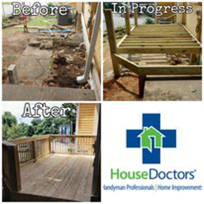 Before and After Decking Photo