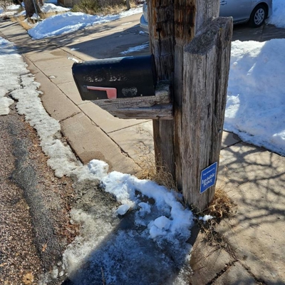 Mailbox Before Photo