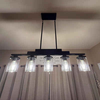 Dining Table Ceiling Light Install Photo