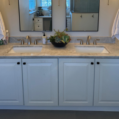 Bathroom remodel - Double Vanity Photo