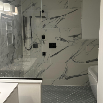 Bathroom remodel - Shower Photo