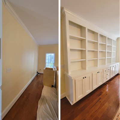 Custom built-in cabinets Photo