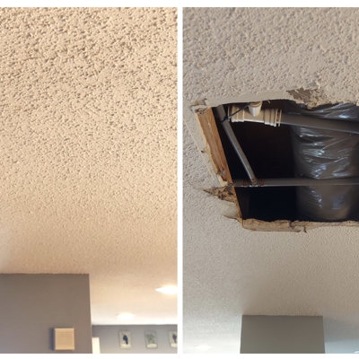 Drywall repair Photo