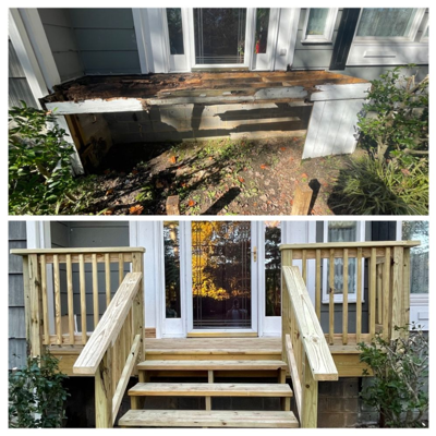 Porch repair Photo