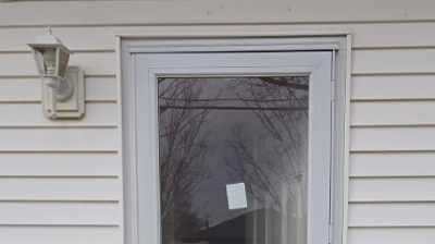 Storm Door Installation & Exterior Trim Repair in Northeast Ohio Photo