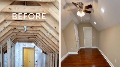 Attic finishing Photo