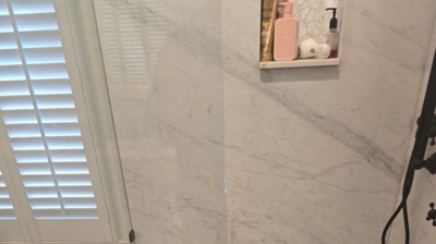 Shower Caulking Project Photo
