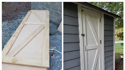 Door installation Photo