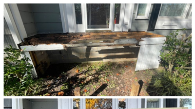 Porch repair Photo