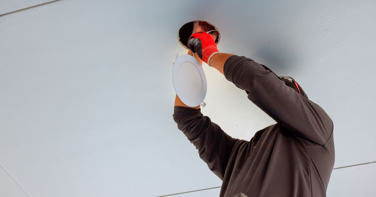 local light fixture installation service